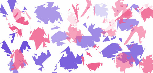 Abstract Color Splatter  vibrant abstract composition of layered, irregular shapes in a dynamic display of color and texture.