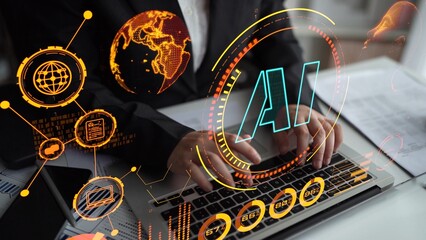 AI Assistant Brain Processor with LLM Technology, Big Data, Machine Learning, Generative AI for...