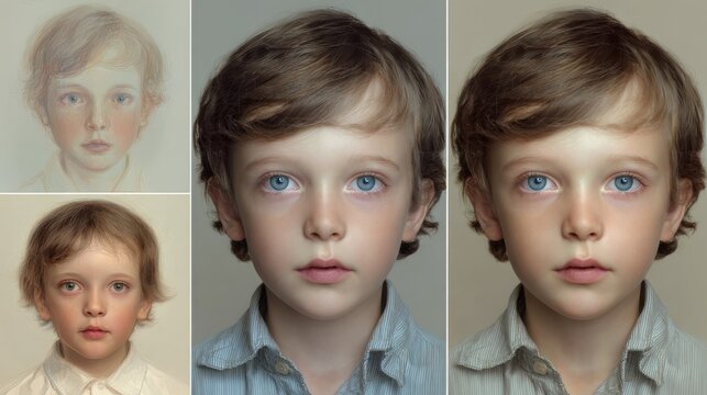 Autism research on early detection through AI-assisted developmental tracking tools. Featuring precision and potential