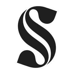 black and white logo