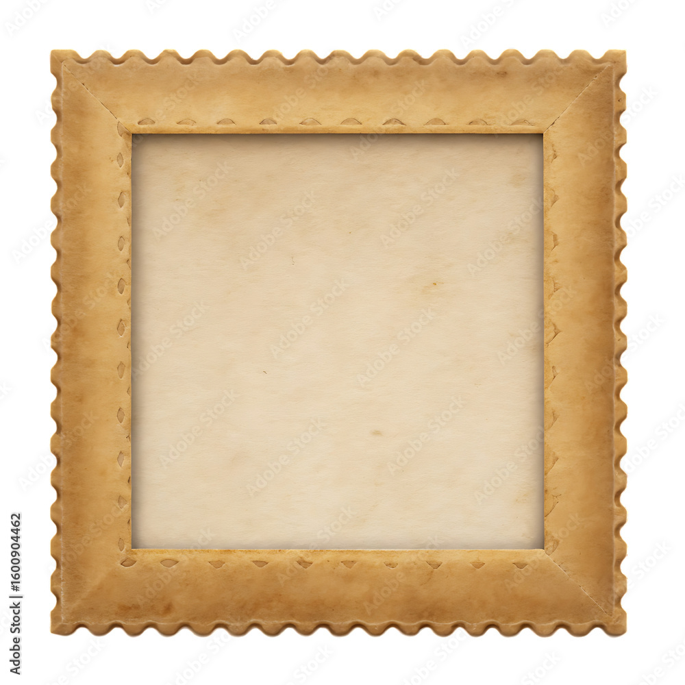 Poster an ornate vintage frame with a textured paper background is perfect for displaying treasured memorie