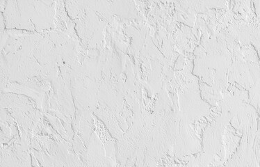 Rough White Plaster Wall Texture Background