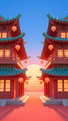 chinese temple architecture