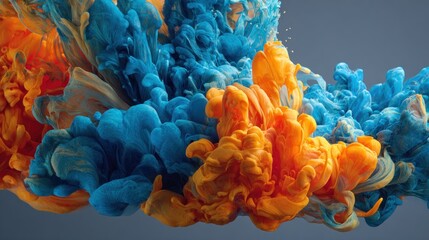 Fototapeta premium Abstract ink explosion (3)