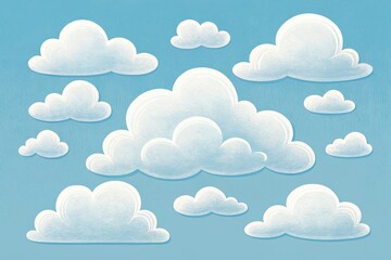Sky clouds background illustration white clouds blue sky cloudscape wallpaper