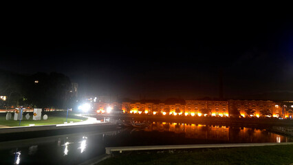 detail and landscape of the city of aveiro, portugal