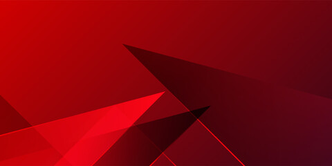 Dynamic Red Abstract Geometric Background. modern trendy design in vector illustration
