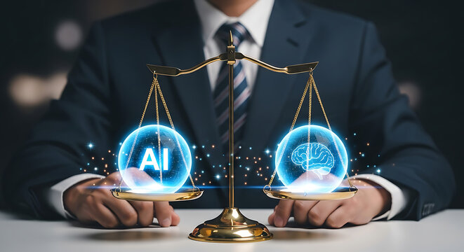 Artificial Intelligence and the Human Brain: Finding Equilibrium