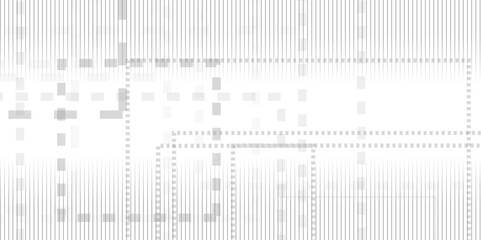 White, gray color technology concept geometric line vector background. Abstract background of square shapes of different colors. Vector illustration. Sketch for creativity. You can use for, poster