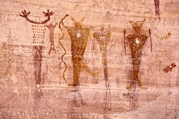 Buckhorn Wash Pictograph Panel, San Rafael Swell, Utah – Native American Rock Art