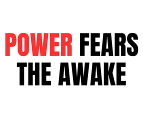 Political Power Criticism Quote &ndash; Bold Minimalist Typography