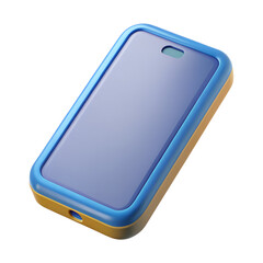 3D Smartphone Icon for Mobile App, Communication, and Technology Concept