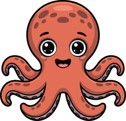 octopus cartoon character