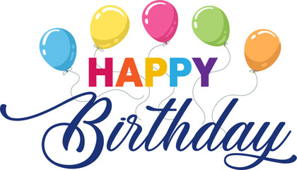 Happy Birthday poster