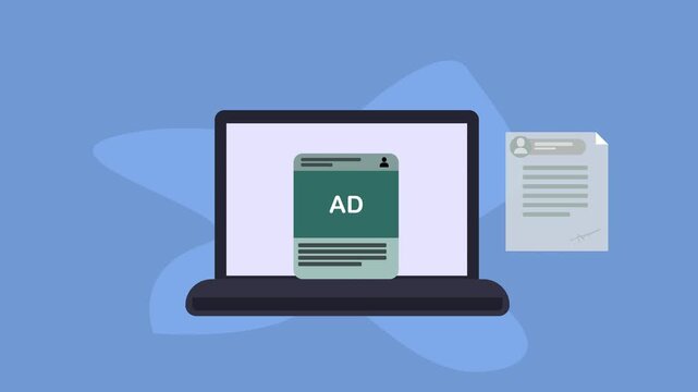 Digital Monetization Animation &ndash; Running Ad Followed by Identity Verification and CPM Earnings Collection on Screen for Ad Revenue Concepts

