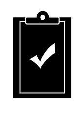 clipboard with check mark