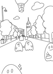 Coloring page for kids