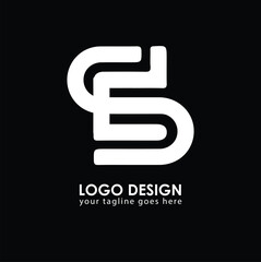 SD SD Logo Design, Creative Minimal Letter SD SD Monogram