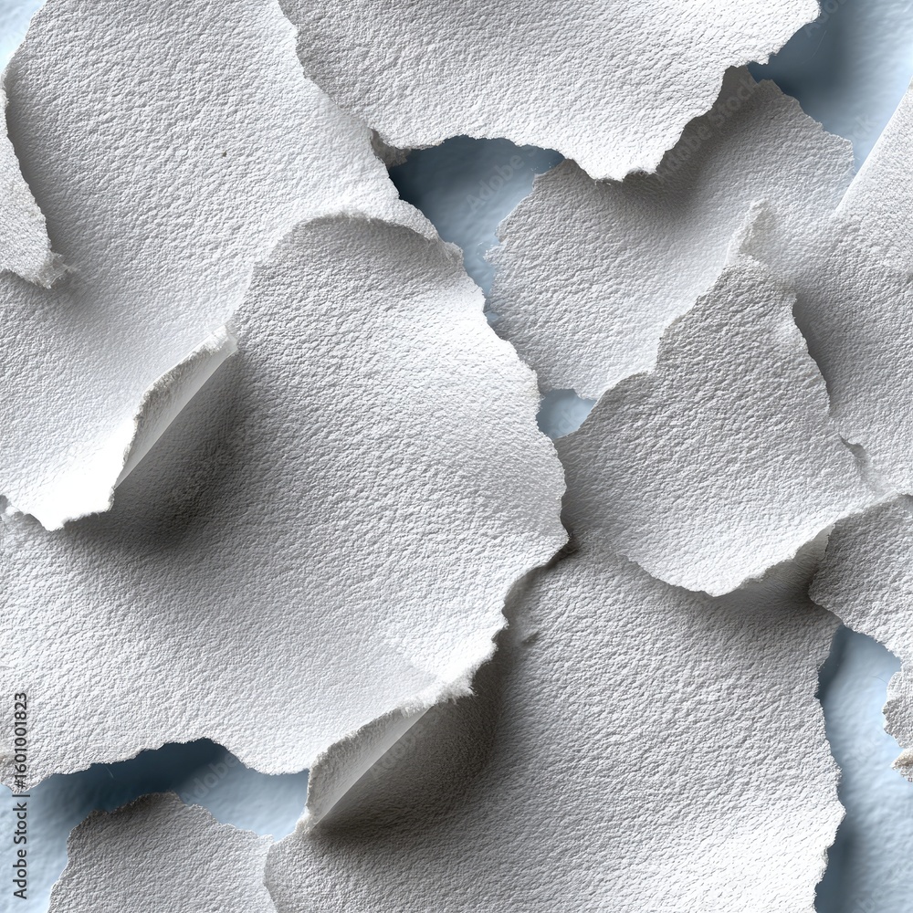 Poster white crumpled paper texture creates an ideal backdrop for text or design, offering subtle depth and