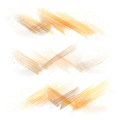Bundle of 4 zigzag vector brush marks--dynamic angles, uniform width, transparent; 4K. --raw
