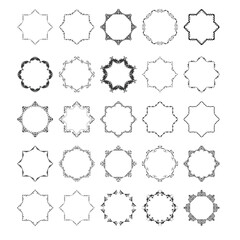 25 Vintage Frames Set!