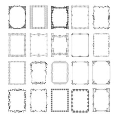 25 Vintage Frames Set!