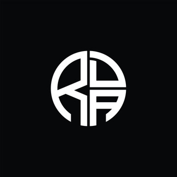 RDA logo RDA icon RDA monogram RDA letter minimalist Circle flat Unique modern abstract logo design.