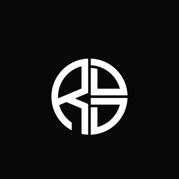 RDD logo RDD icon RDD monogram RDD letter minimalist Circle flat Unique modern abstract logo design.