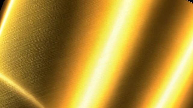 gold metallic sleek pattern with light reflection, A metallic sleek pattern featuring smooth, reflective surfaces with light gliding across its contours