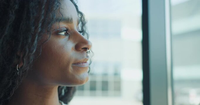 Contemplative Moments by the Window A perfect scene to indulge in introspection and inspiration