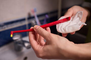 Ensuring your Toothbrush is thoroughly cleaned for optimal oral hygiene practices is essential