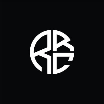 RRC logo RRC icon RRC monogram RRC letter minimalist Circle flat Unique modern abstract logo design.