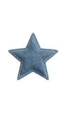 Obraz premium Textile star emblem floating gracefully against a boundless inky expanse aesthetic