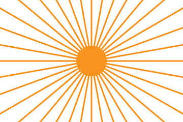 Sun Rise Illustration Background Image. Sun Rise Pattern Background For Designs. Sun Background, Wallpaper, Banner, Artwork.