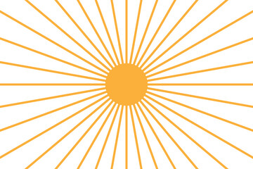 Sun Rise Illustration Background Image. Sun Rise Pattern Background For Designs. Sun Background, Wallpaper, Banner, Artwork.