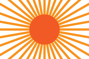 Sun Rise Illustration Background Image. Sun Rise Pattern Background For Designs. Sun Background, Wallpaper, Banner, Artwork.