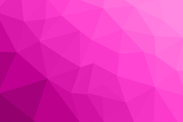 Abstract geometric pink polygonal background with triangle shapes