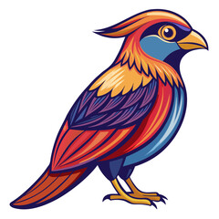 vector illustration of a bird