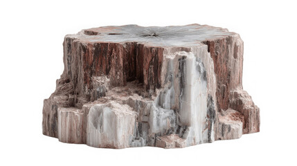 Petrified Wood Sculpture: Earthy Elegance in Modern Nature-Inspired Home Decor