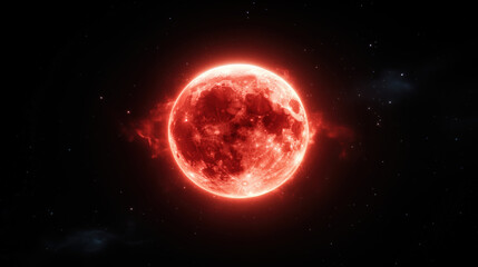 Red Moon A Stunning Celestial Event