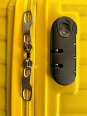 suitcase, suitcase password, steel zipper