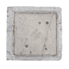 Manhole Cover PNG with Transparent Background

