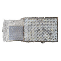 Manhole Cover PNG with Transparent Background

