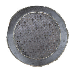 Manhole Cover PNG with Transparent Background

