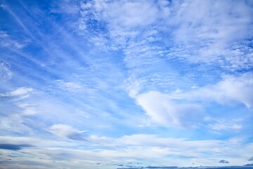 Great New Zealand sky replacement with clouds and blue sky.