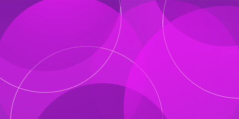 Abstract pink background with circles. Vector illustration