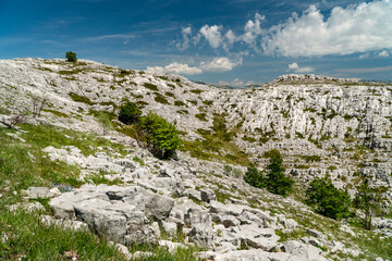 Dinaric Mountains.