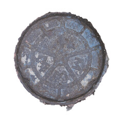 Manhole Cover PNG with Transparent Background

