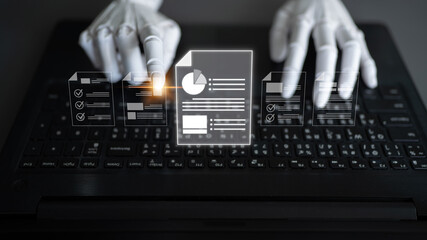 AI artificial intelligence manages documents with virtual assistant filing, secure cloud access, and smart tools for seamless digital collaboration and workflow. Latch