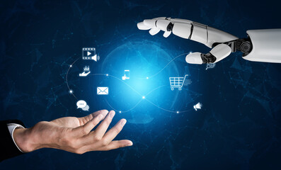 AI supports omnichannel marketing by mapping customer journeys across media, email, mobile, and...